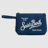 MC2 SAINT BARTH-Pochette Large Effetto Denim Blu-TRYME Shop