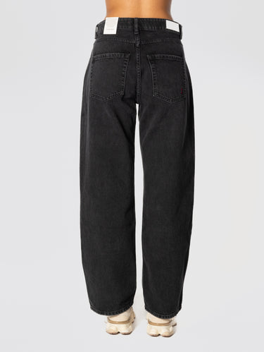 Black Bea Wide Leg Low Waist Denim