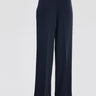 P.A.R.O.S.H.-Pantaloni in Cady con Gamba Larga Blu-TRYME Shop