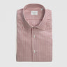 XACUS-Camicia Wrinkle Free a Righe Bianco/Rosso-TRYME Shop