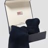 MC2 SAINT BARTH-Box Natale Uomo Cappello e Sciarpa in Cashmere Blu-TRYME Shop