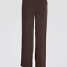P.A.R.O.S.H.-Pantaloni Palazzo in Cady Marrone-TRYME Shop