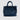 MC2 SAINT BARTH-Borsa Tote in Cotone con Toppa con Logo in Denim Blu-TRYME Shop