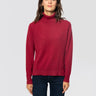 NOTSHY-Maglia Laurene Collo Alto in Cashmere Rosso-TRYME Shop