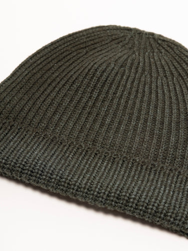 Cappello in Lana Merino a Coste Loden