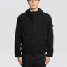 STONE ISLAND-Giacca in Tela di poliestere Opaca Nero-TRYME Shop