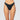 MC2 SAINT BARTH-Slip da Bagno Increspato Nero-TRYME Shop