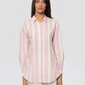 MC2 SAINT BARTH-Camicia in Cotone a Righe Rosa/Bianco-TRYME Shop