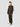 Pantalone Chino in Velluto a Coste Carbone