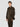 Overshirt in Velluto a Coste Organico Carbone