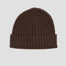 MC2 SAINT BARTH-Cappello in Lana Merino Marrone-TRYME Shop