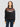 MC2 SAINT BARTH-Maglione Girocollo con Motivo e Scritta Nero-TRYME Shop