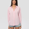 MC2 SAINT BARTH-Camicia con Ricami a Righe Rosa/Bianco-TRYME Shop