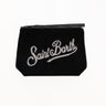 MC2 SAINT BARTH-Pochette Aline Velvet Logo in Strass Nero-TRYME Shop