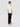 Pantaloni Easy Fit con Pences Blu