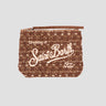 MC2 SAINT BARTH-Pochette Aline Tweed Marrone-TRYME Shop