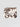 MC2 SAINT BARTH-Pochette in Neoprene Fantasia Cow Bianco/Marrone-TRYME Shop