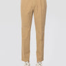 BRIGLIA 1949-Pantaloni Easy Fit con Pences Sabbia-TRYME Shop