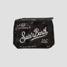 MC2 SAINT BARTH-Pochette Aline Velvet Paillettes Nero-TRYME Shop