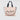 MC2 SAINT BARTH-Borsa Essential in Canvas a Righe Bianco/Rosa-TRYME Shop