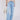 ERMANNO FIRENZE-Jeans Barrel Fit Ampio Blu Chiaro-TRYME Shop