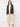 Blazer in Pelle con Chiusura ad un Bottone Marrone