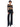 NORMA KAMALI-Tuta con inserti in Rete Nero/Nudo-TRYME Shop