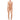 NORMA KAMALI-Body con Incrocio sulla Schiena Cappuccino-TRYME Shop