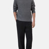 CLOSED-Maglione a Coste in Lana Grigio-TRYME Shop