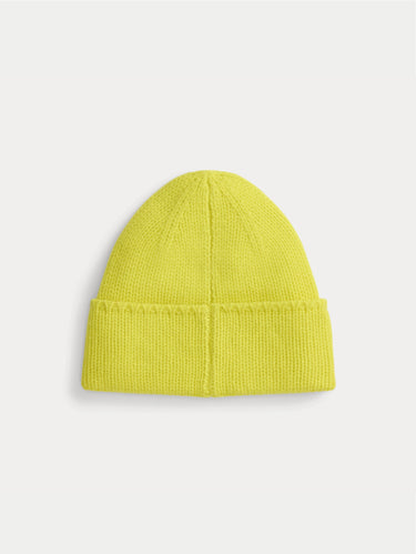 Yellow Extra Fine Merino Wool Hat
