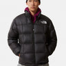THE NORTH FACE-Giaccone Corto Trapuntato in Piuma Lhotse Nero-TRYME Shop