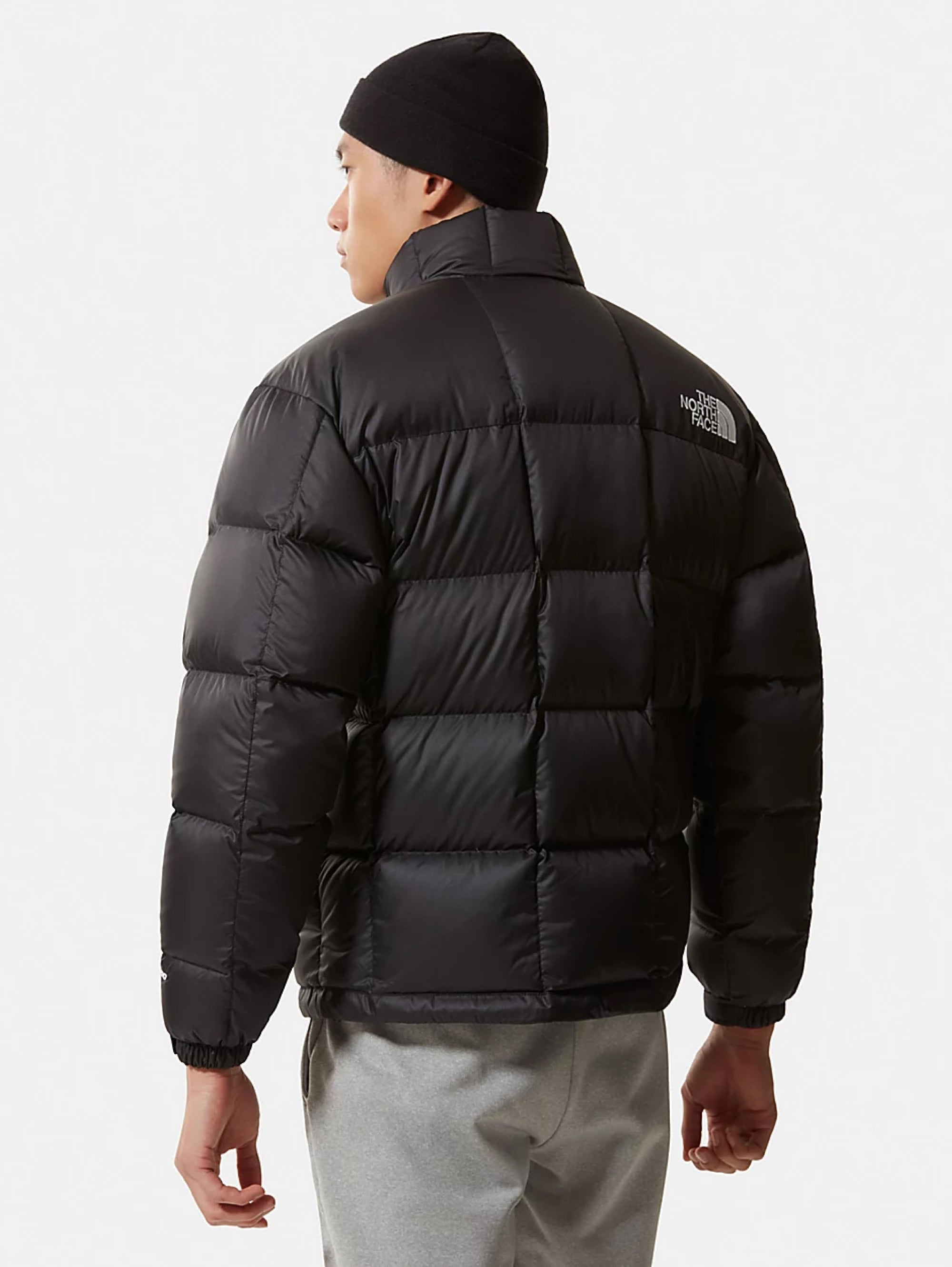 Short Quilted Down Jacket Lhotse Black