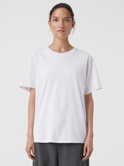 CLOSED-T-shirt con Ricamo Logo Bianco-TRYME Shop