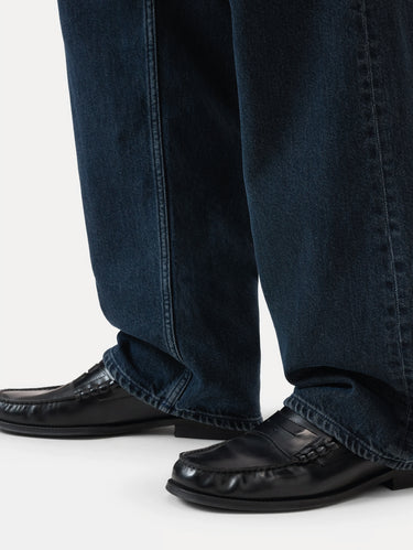Shoreham Indigo Wide-Fit Jeans Dark Blue