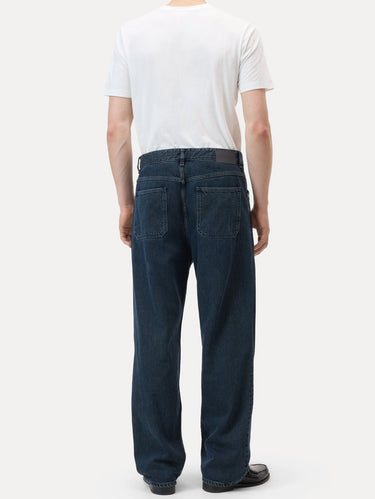 Shoreham Indigo Wide-Fit Jeans Dark Blue