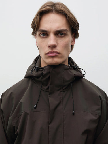 Herluf Alpinix Smart Merino Padded Parka Brown