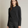 MAX MARA MM-Polo in Maglia Spazzolata Antracite Melange-TRYME Shop