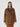 CLOSED-Cappotto Doppio Petto in Shearling Reversibile Marrone-TRYME Shop