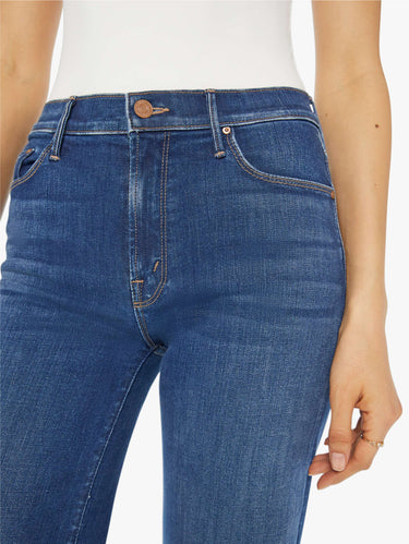 Jeans mit hoher Taille und weitem Bein On Your Left