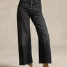 RALPH LAUREN-Jeans in Cotone Egiziano Cropped Grigio-TRYME Shop