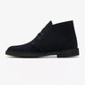 CLARKS-Stivaletto Desert Boot in Pelle Scamosciata Nero-TRYME Shop