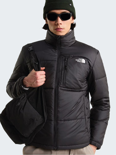 Schwarze Jacke mit WindWall-Beschichtung