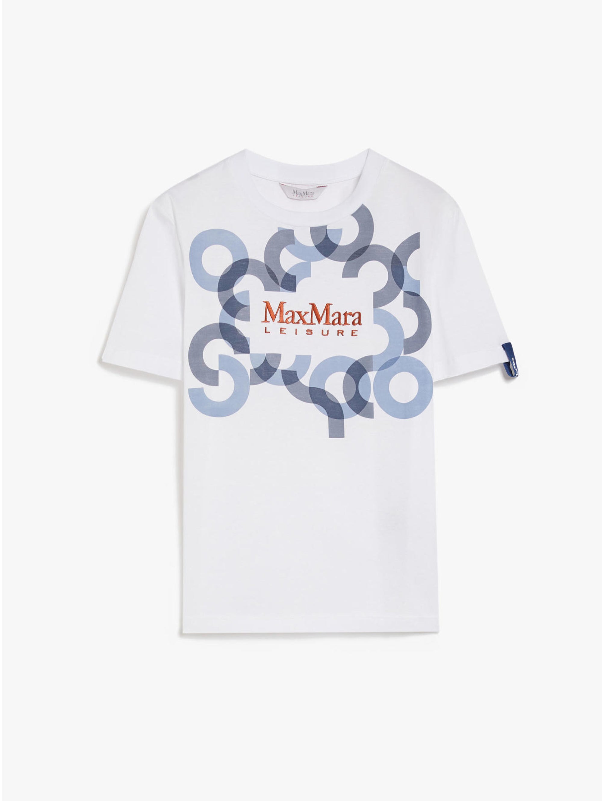 T-shirt con Stampa Bianco