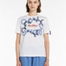 MAX MARA LEISURE-T-shirt con Stampa Bianco-TRYME Shop