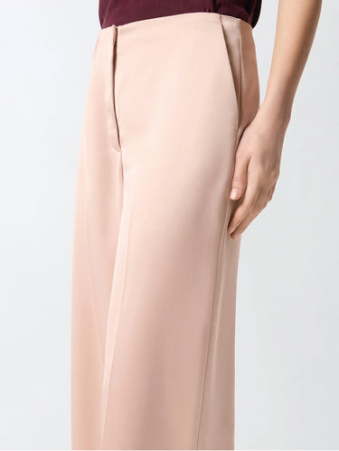 Hose aus Satin in Rosa