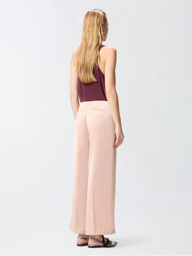 Hose aus Satin in Rosa