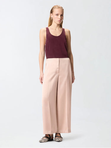 Hose aus Satin in Rosa