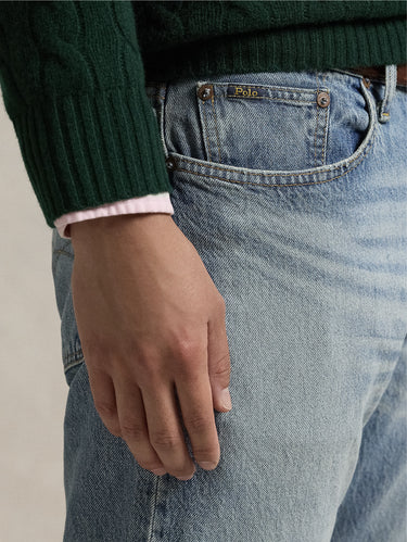 Jeans Parkside con Effetto Invecchiato Blu