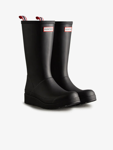 Bottines Wellington Play Hautes en Caoutchouc Noires
