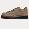 RALPH LAUREN-Scarpe Basse Alpine in Pelle Scamosciata Marrone-TRYME Shop
